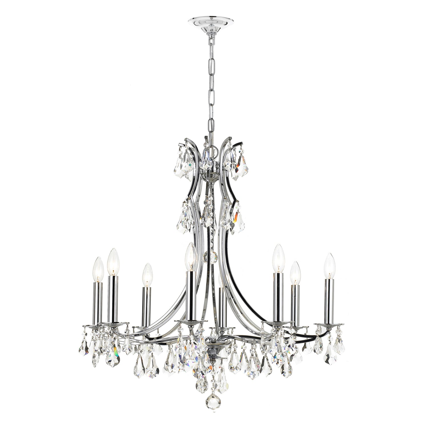 Crystorama Cedar 8-Light Chandelier