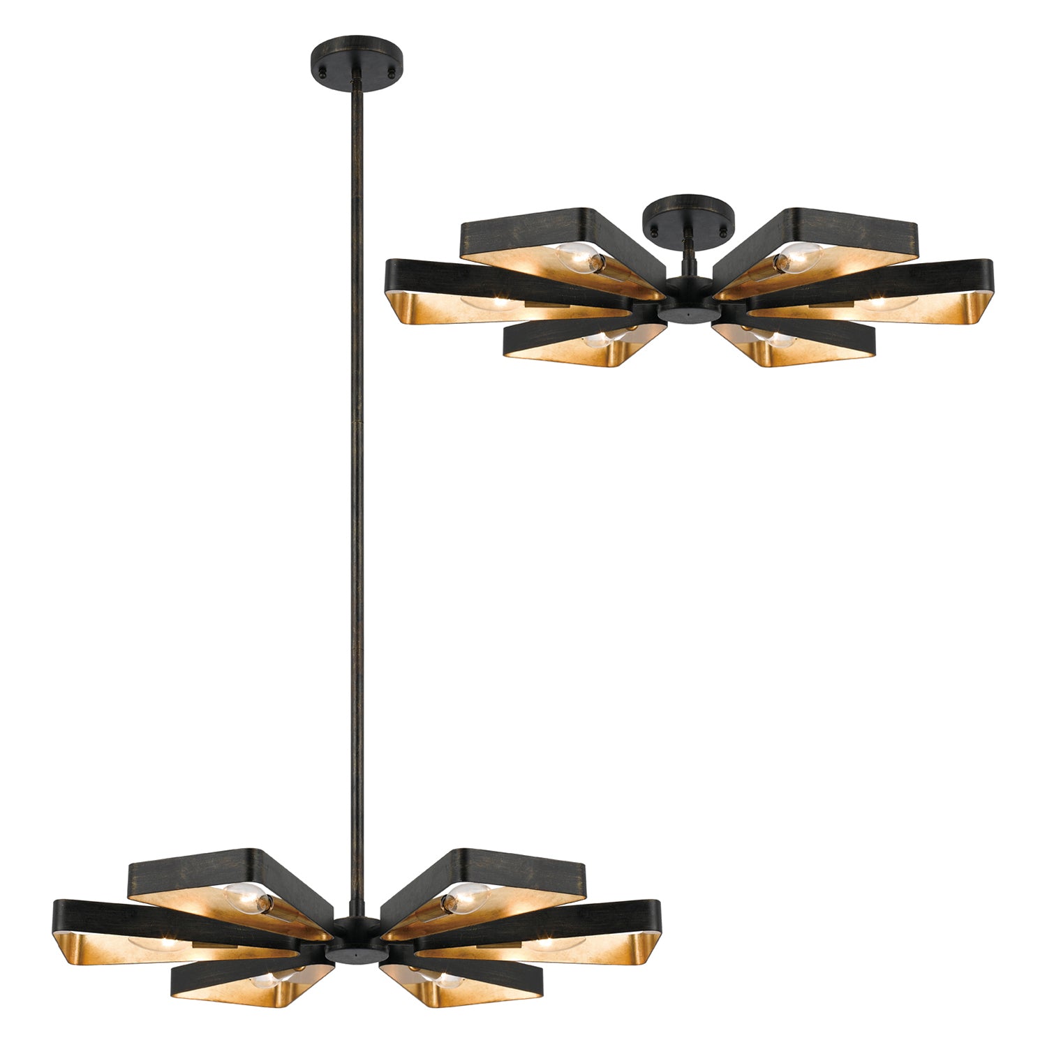 Crystorama Luna 593 6-Light Chandelier