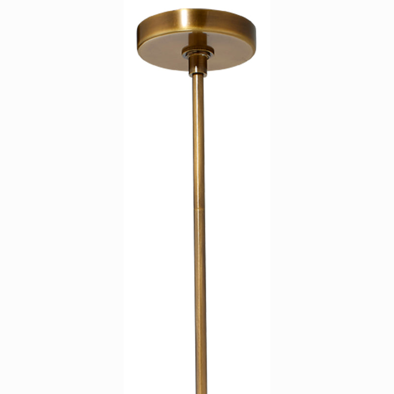 Jamie Young Cambrai Brass & Glass Pendant