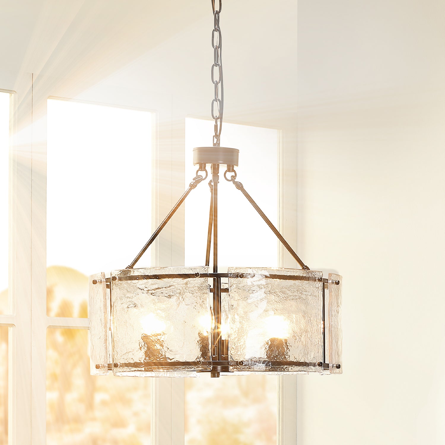 Jamie Young Glenn Large Round Chandelier