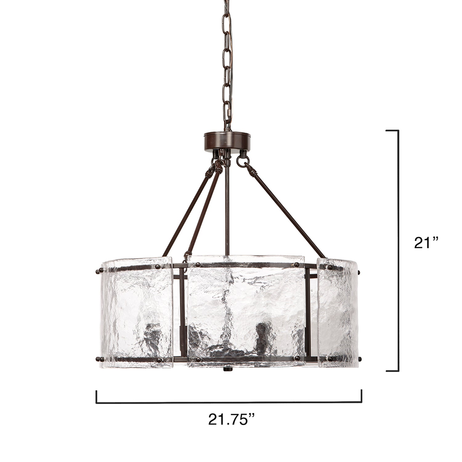 Jamie Young Glenn Large Round Chandelier