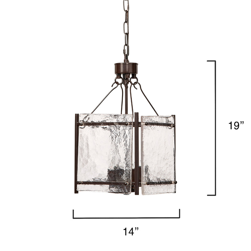 Jamie Young Glenn Small Square Chandelier