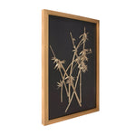 Bamboo Wood Framed Wall Art