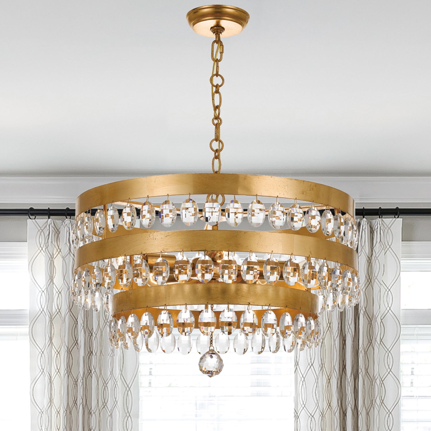 Crystorama Perla 5-Light Chandelier