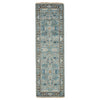 Feizy Ustad Steel Chocolate Hand Knotted Rug