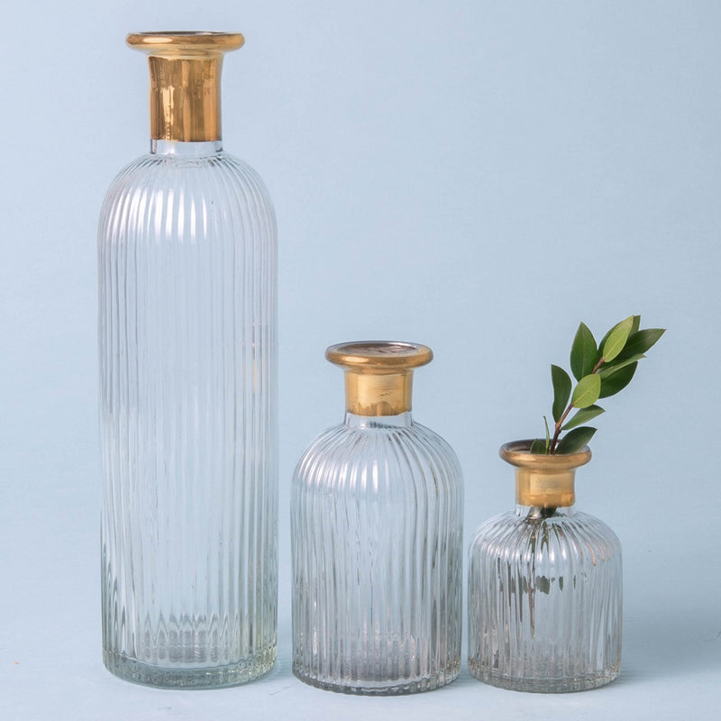 Regent Gilded Vase Set of 3