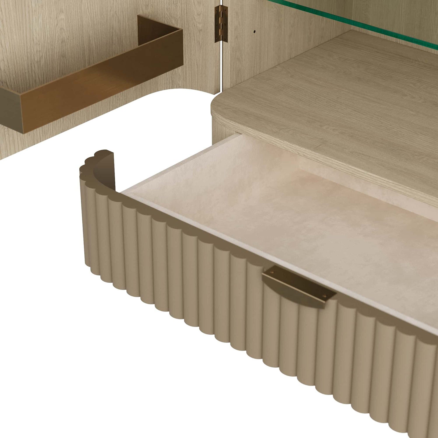 Arteriors Pontevera Cocktail Cabinet - Final Sale