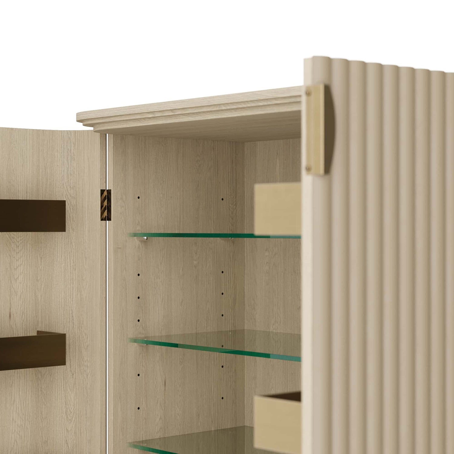 Arteriors Pontevera Cocktail Cabinet - Final Sale