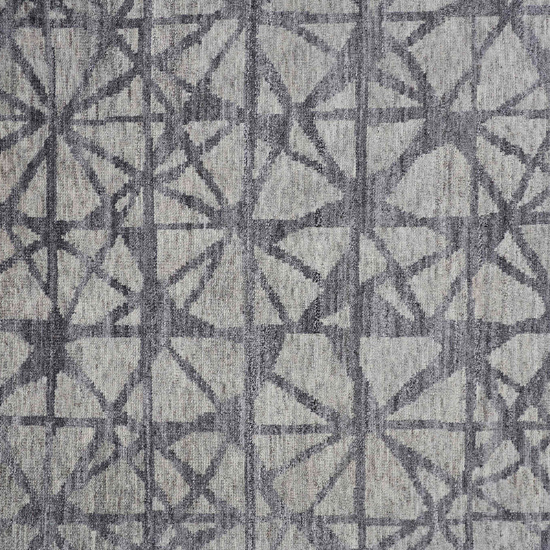 Feizy Vivien Light Gray Hand Knotted Rug
