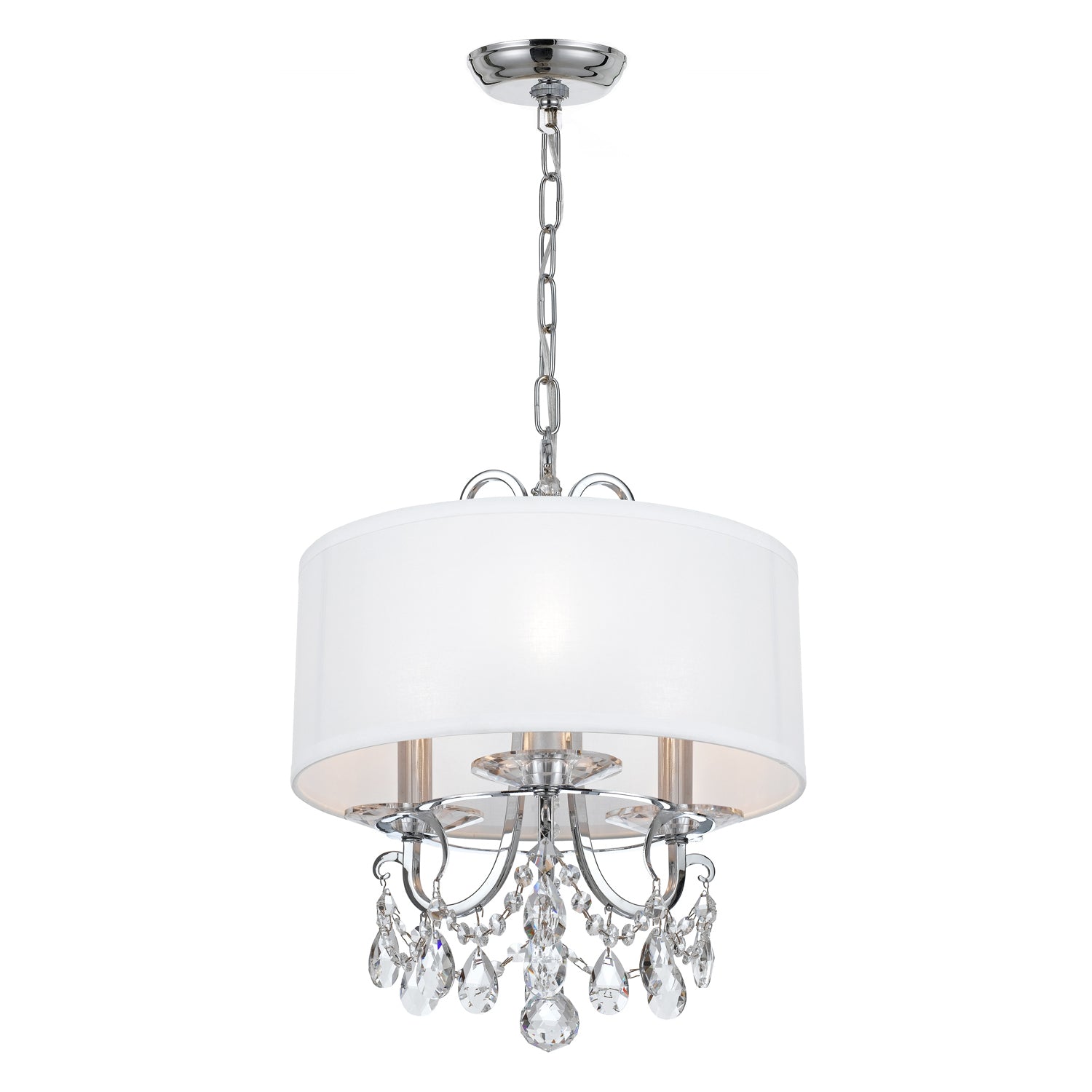 Crystorama Othello 3-Light Shade Mini Chandelier