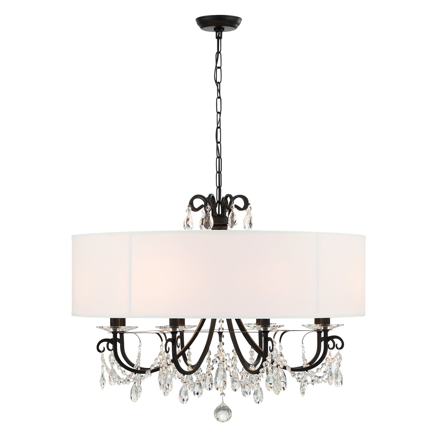 Crystorama Othello Shade 8-Light Chandelier