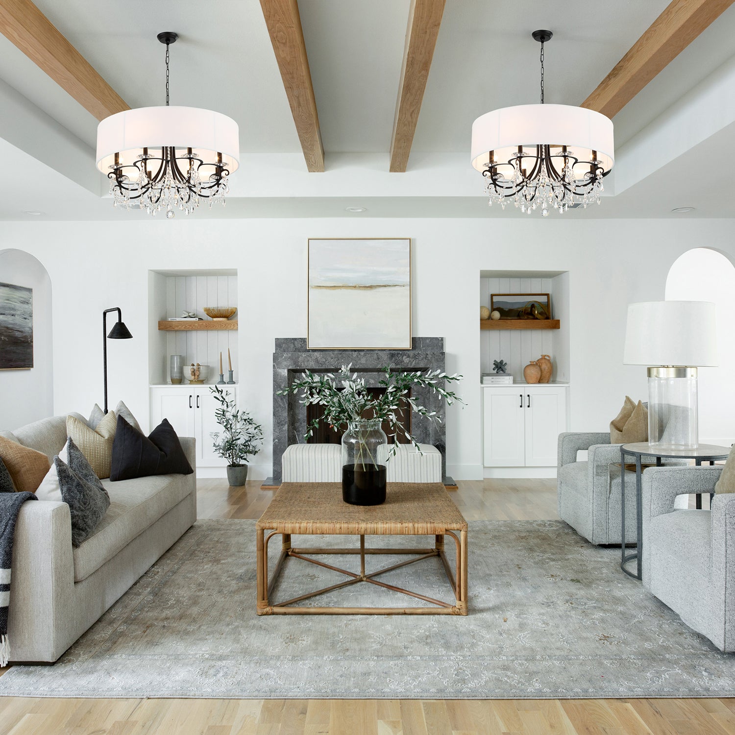 Crystorama Othello Shade 8-Light Chandelier