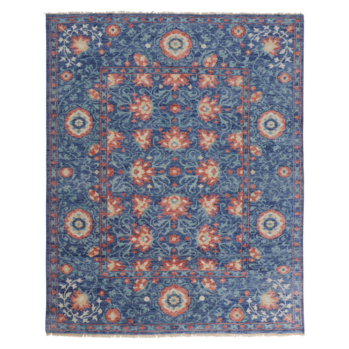 Feizy Beall Blue Hand Knotted Rug