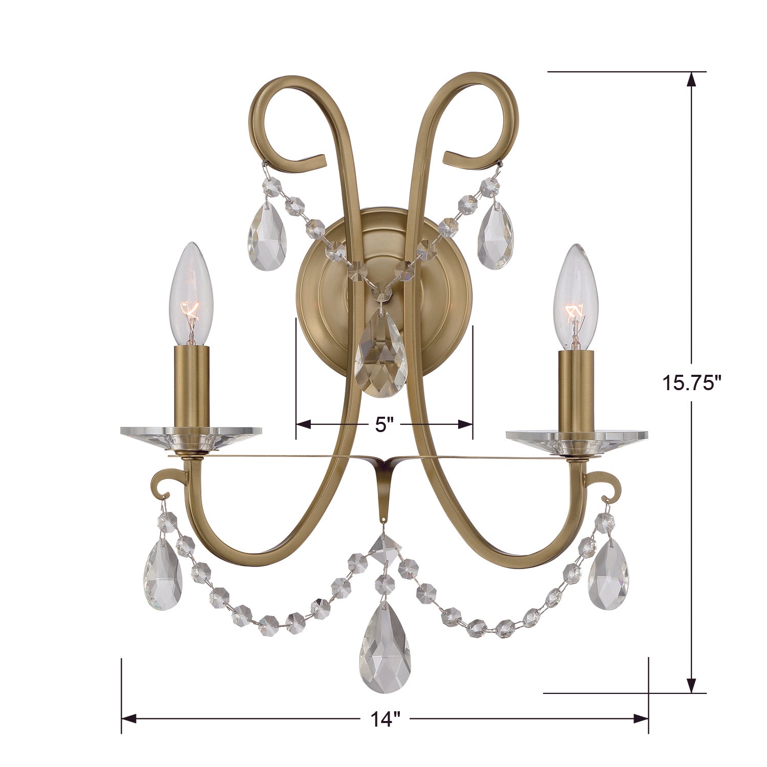 Crystorama Othello Wall Sconce