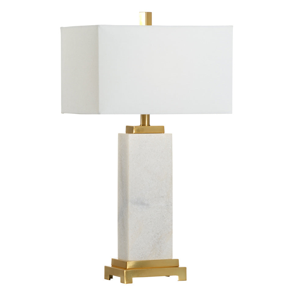 Chelsea House Kennedy Marble Table Lamp