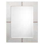Jamie Young Cross Stitch Rectangle Wall Mirror
