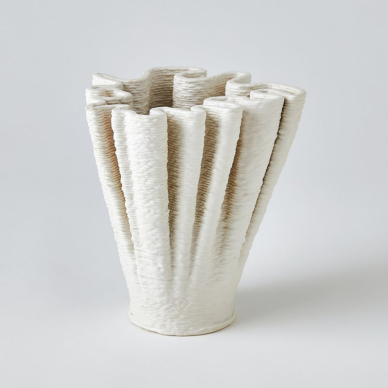 Global Views Ripple Printed Vase