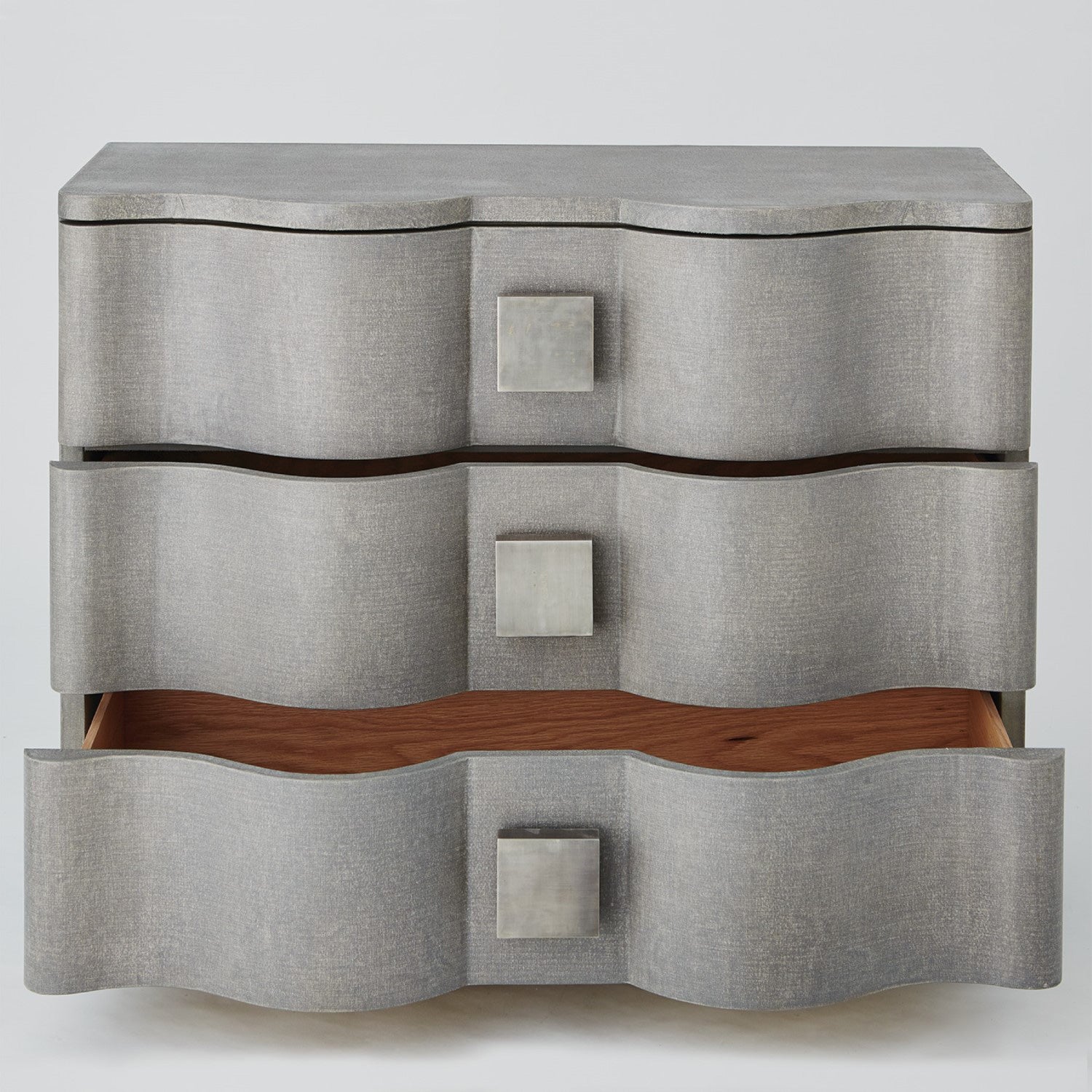 Studio A Toile Linen Gray Chest