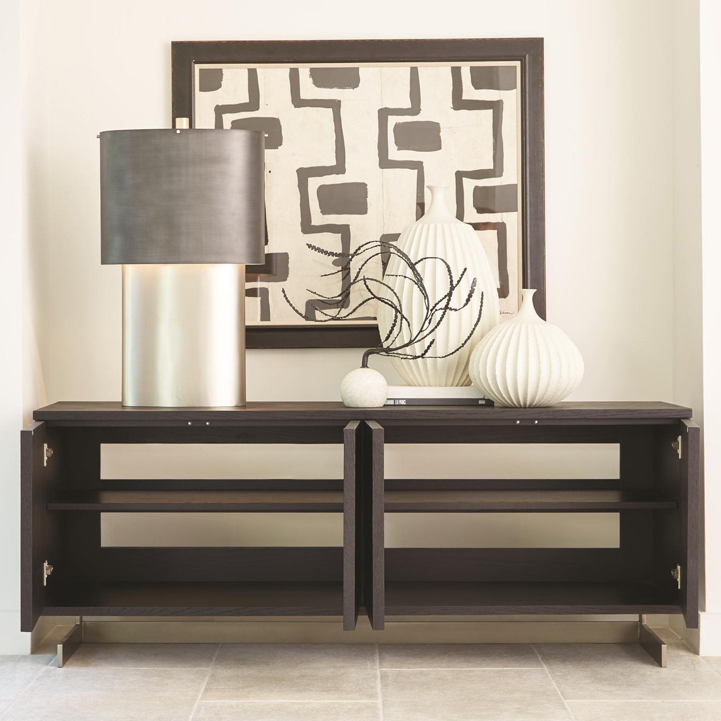 Studio A Cantilevered Star Media Cabinet