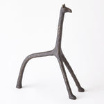 Global Views Iron Giraffe Sculpture