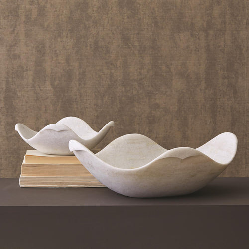 Global Views Marble Dove Bowl