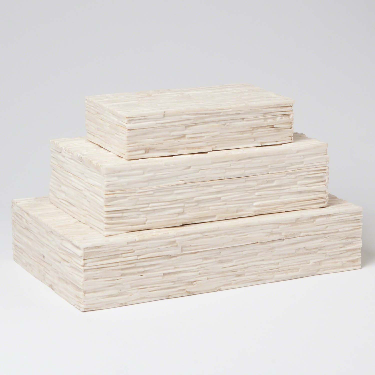 Lemieux et Cie Chiseled Bone Box
