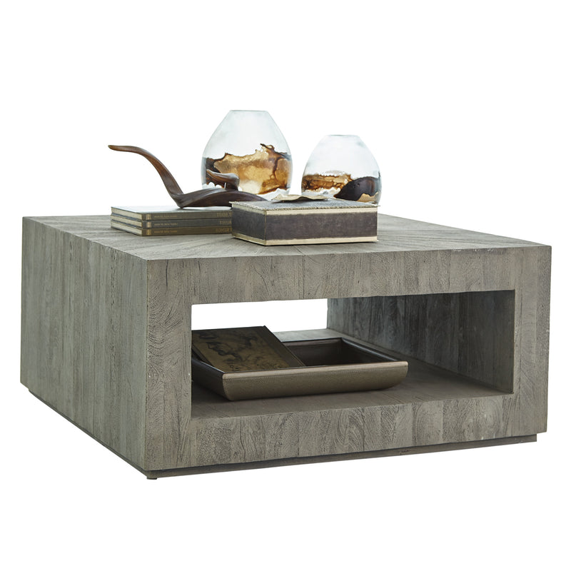 Studio A Driftwood Square Coffee Table