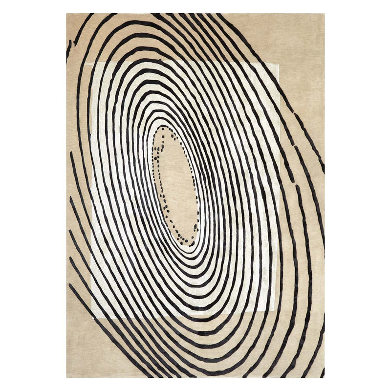 Global Views Concentric Circle Hand Tufted Rug