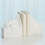 Global Views Pair Mountain Summit Bookend Set of 2