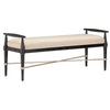 Currey & Co Perrin Natural Bench
