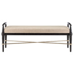 Currey & Co Perrin Natural Bench