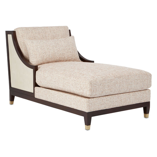 Currey & Co Evie Chaise Lounge