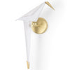 Chelsea House Origami Bird Left Wall Sconce