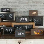 Boxed Flip Table Clock