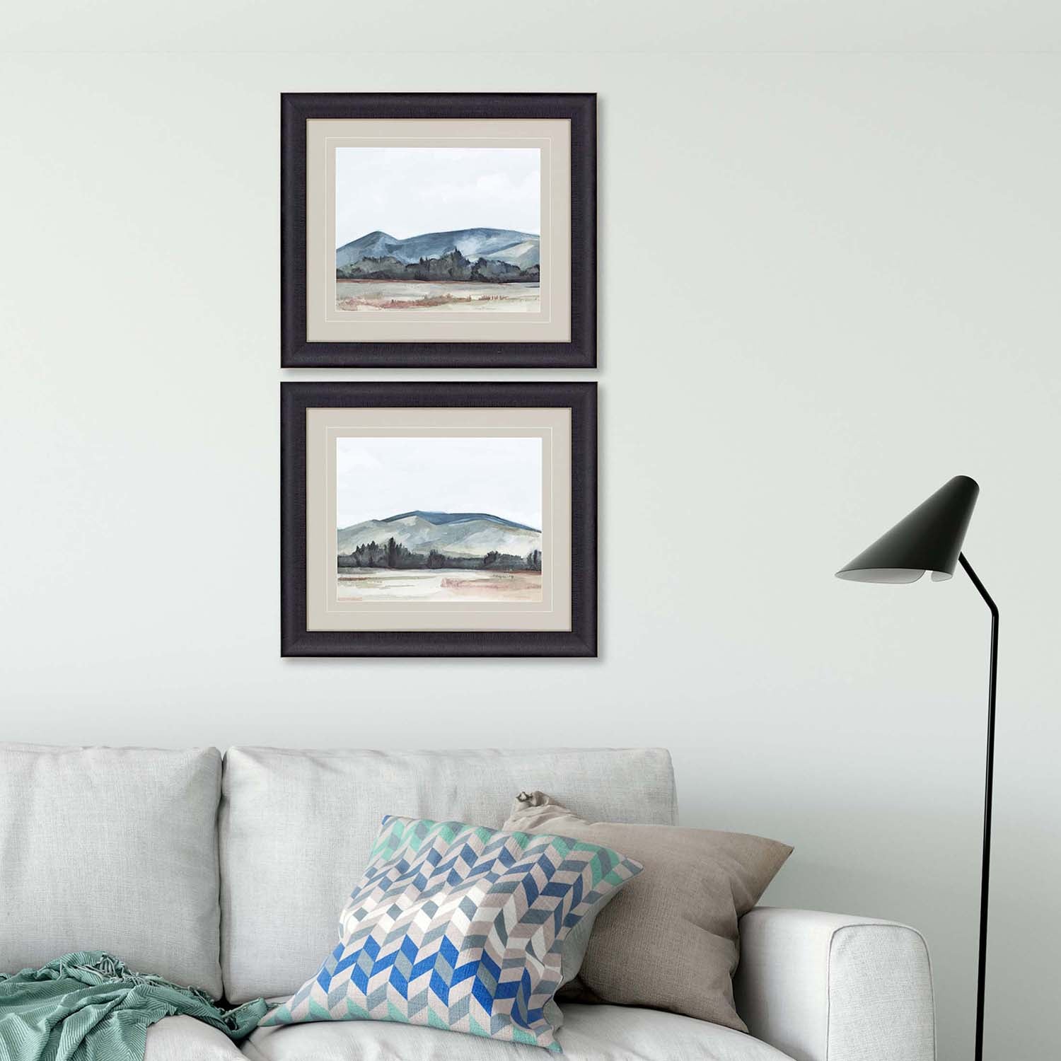 Scarvey Farmhouse View Framed Art Set of 2