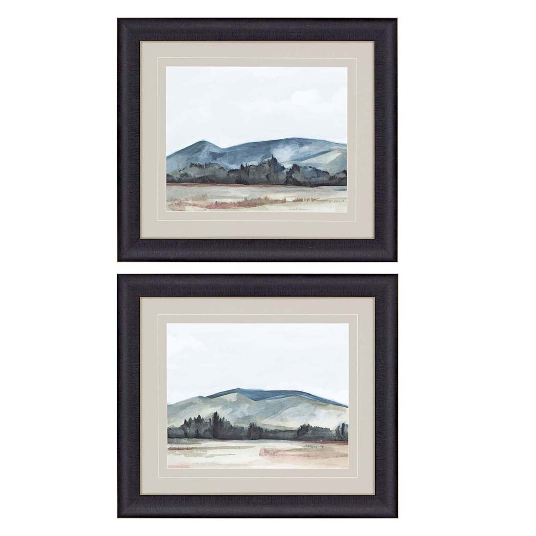 Scarvey Farmhouse View Framed Art Set of 2