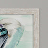 Parker Turquoise Pelican Framed Art Set of 2