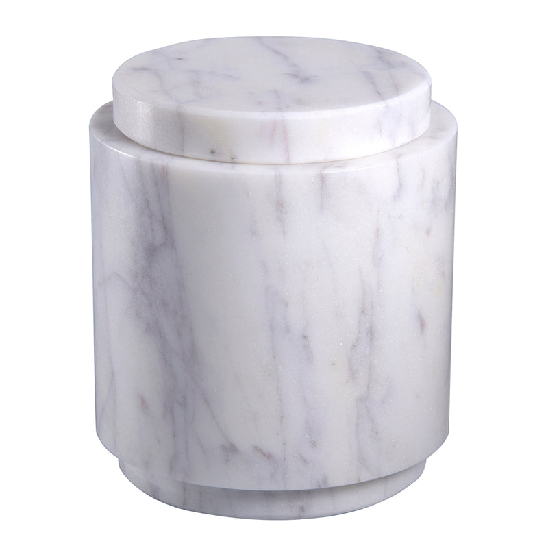 Atwater Marble Round Canister