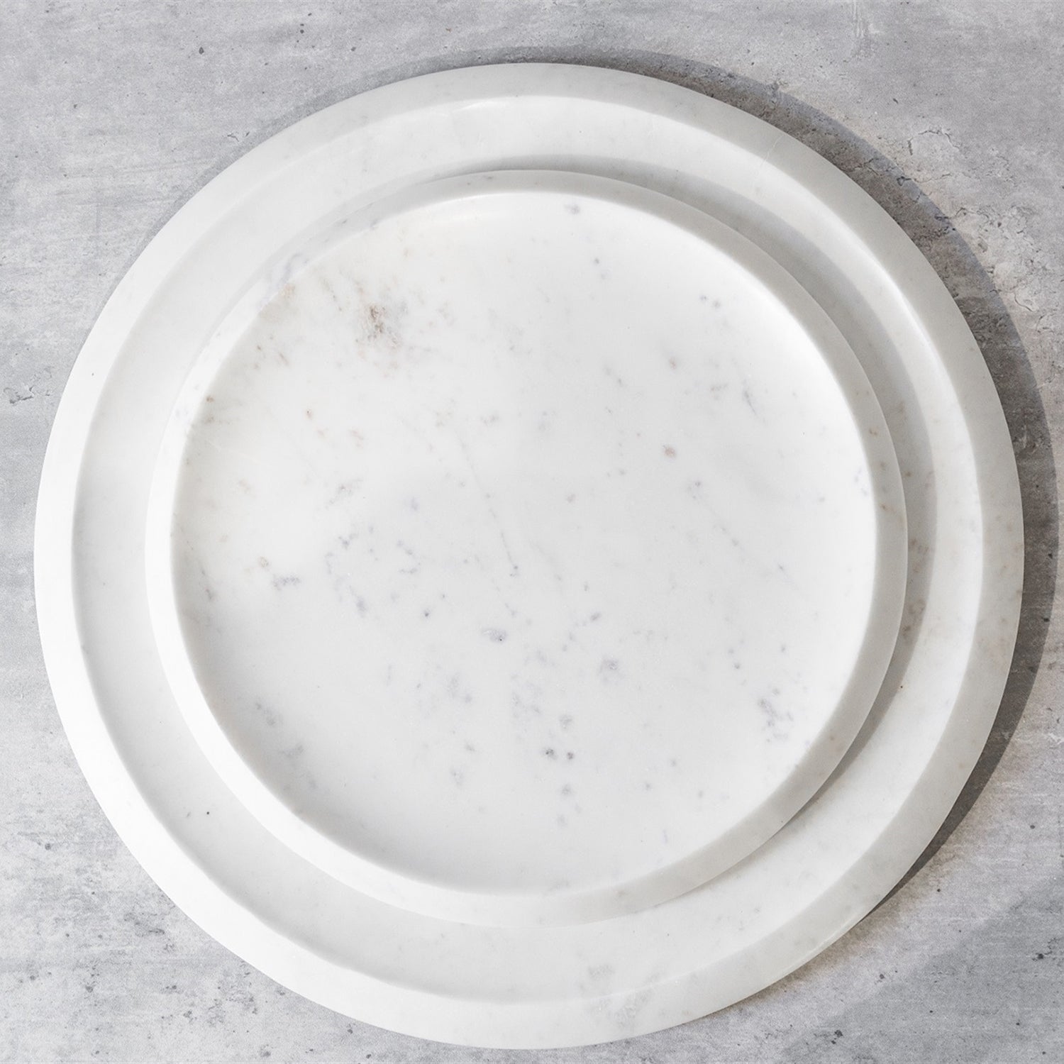 Beso Round Marble Tray
