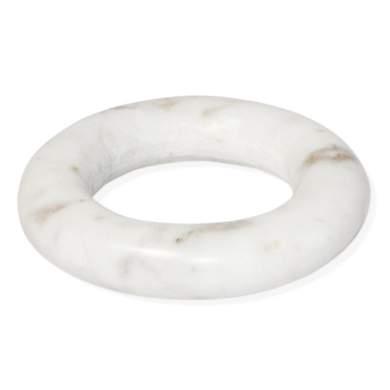 Channel Round Marble Decorative Object