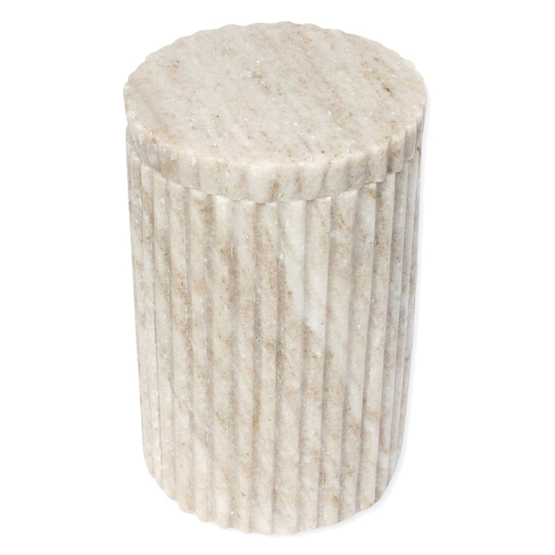 Butler Marble Ribbed Box