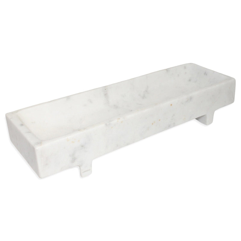 Latimer Marble Footed Tray