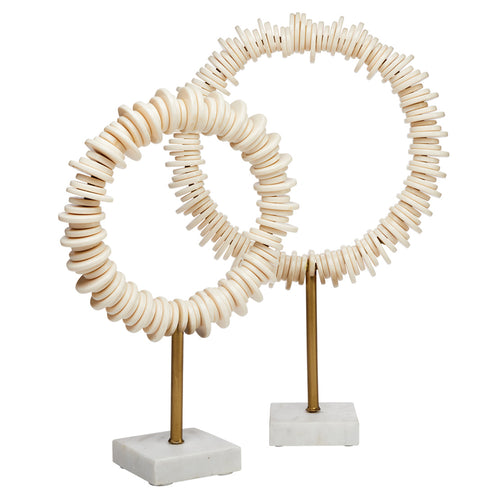 Jamie Young Arena Ring Sculpture Set of 2