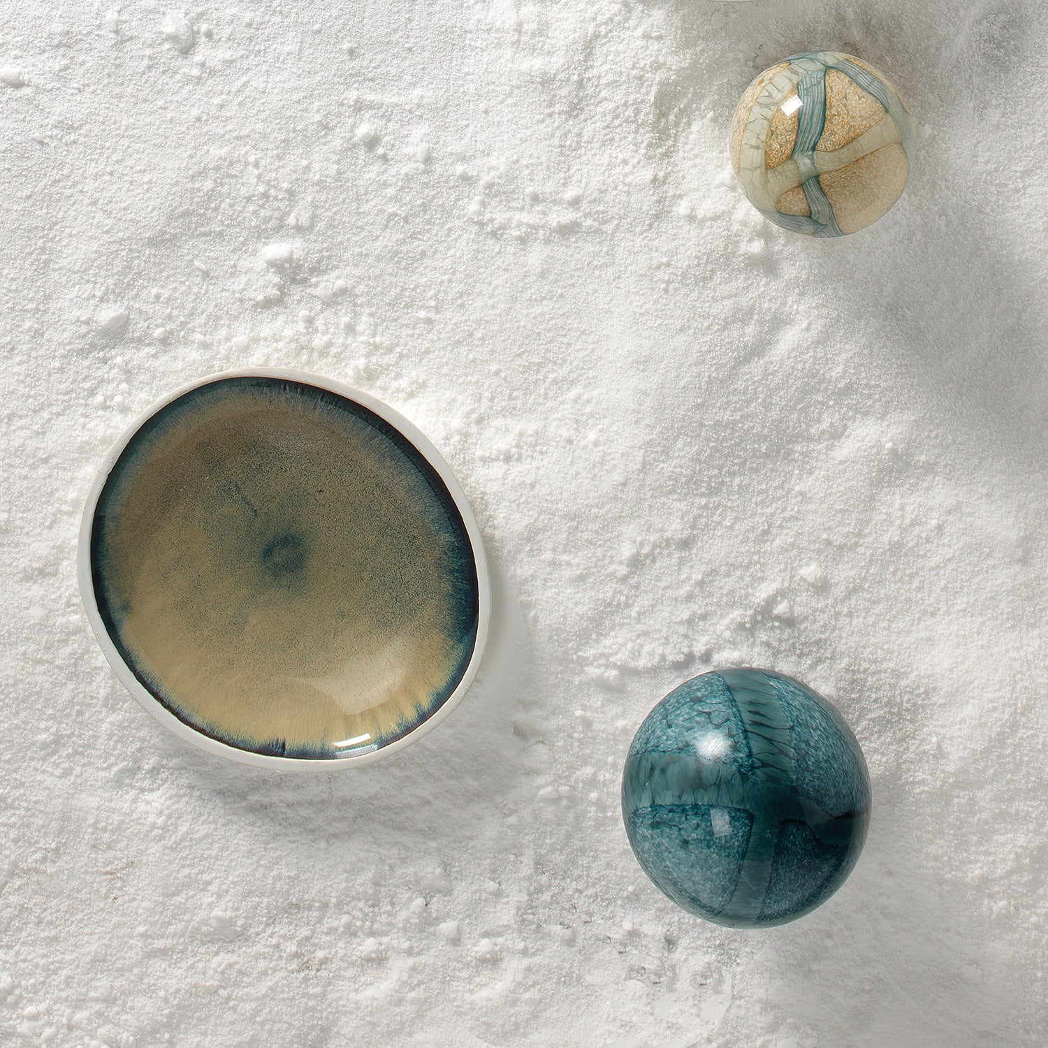 Jamie Young Cosmos Glass Orb Set of 2