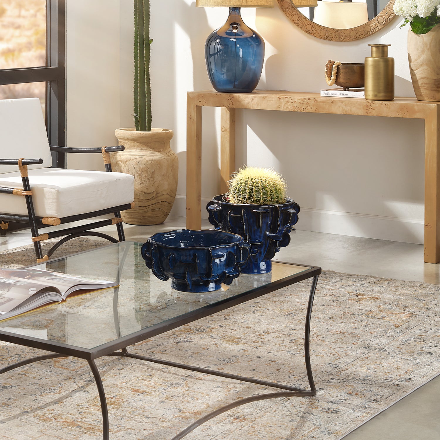 Jamie Young Helios Ceramic Decorative Bowl