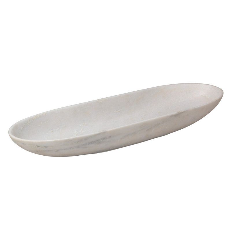 Jamie Young Long Oval Marble Bowl