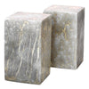 Jamie Young Rectangle Slab Marble Bookend Set Of 2