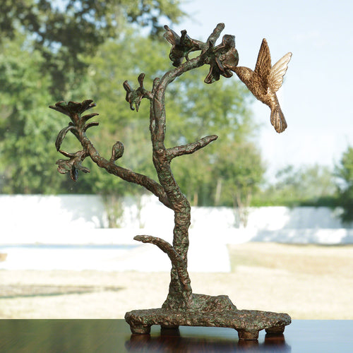 Global Views Hummingbird Sculpture