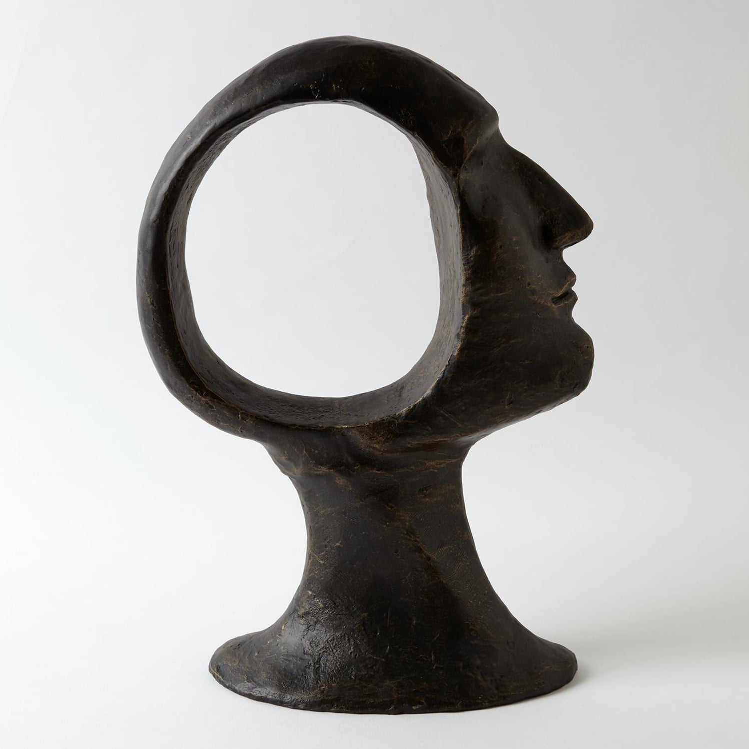 Global Views Hollow Head Sculpture