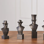Global Views Businessman Hat Sculpture
